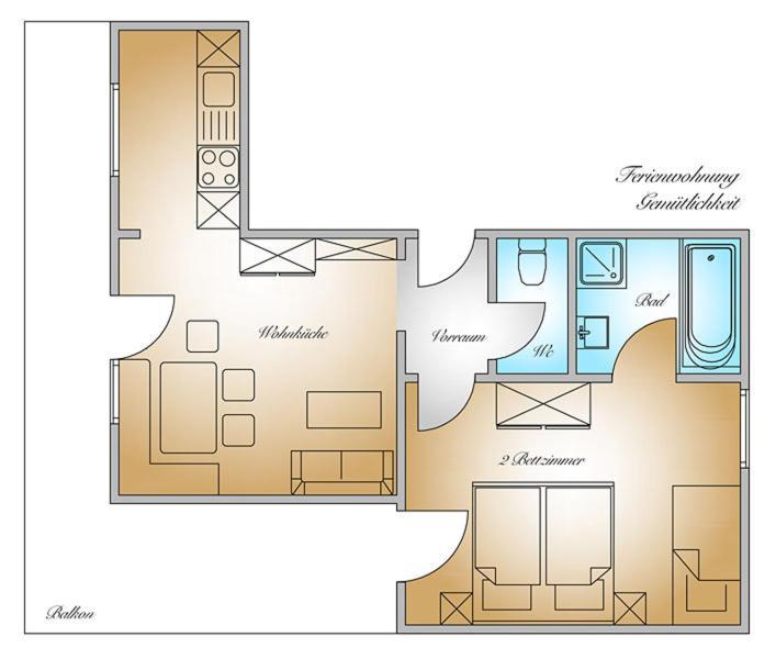 Gaestehaus Herrmann ฟิลซ์โมส ห้อง รูปภาพ